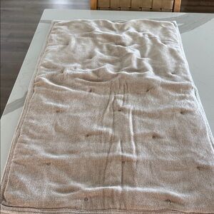 West Elm Tan Plush pillow sham